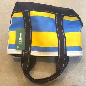 LL Bean mini boat and toat